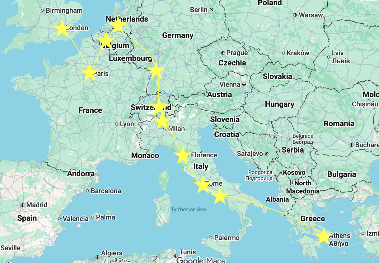 europe map